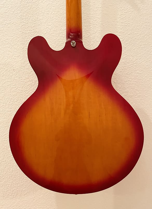 Vantage 635 V Semi Hollow ES DOT Style Electric Guitar 1992-98