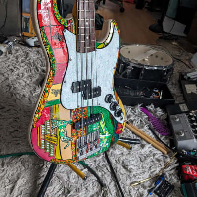 Fender Short Scale Jazz Bass - Custom Paint Job image 2