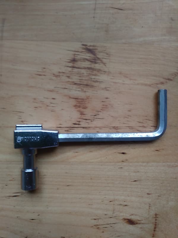 Yamaha Drum Key with Hex Wrench 1990 sliver Reverb