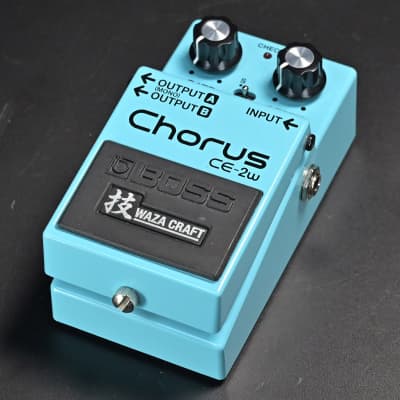 Reverb.com listing, price, conditions, and images for boss-ce-2w-chorus-waza-craft