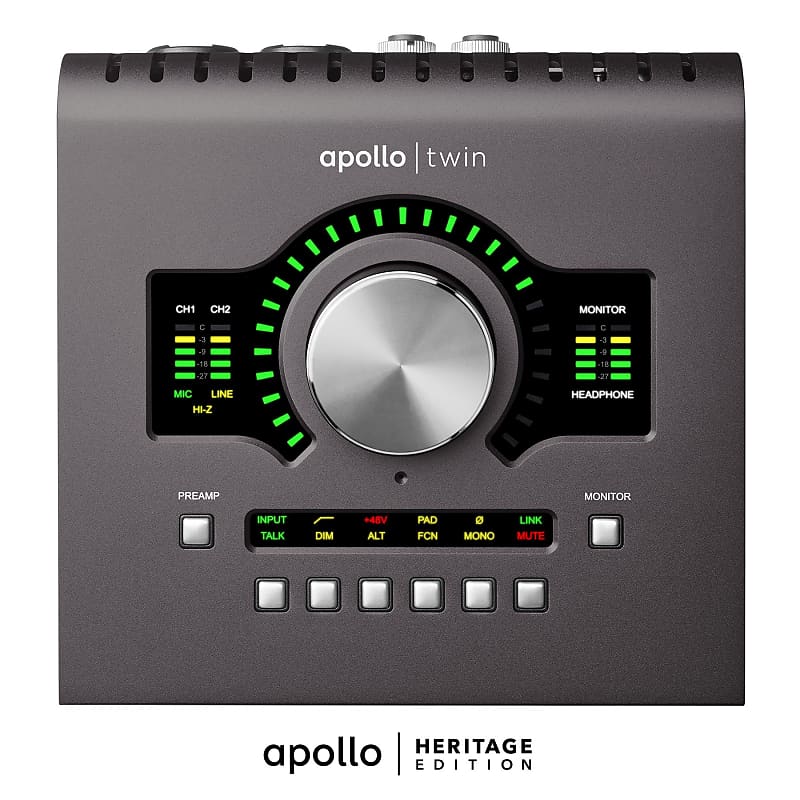 Universal Audio Apollo Twin MkII Duo Heritage Edition Thunderbolt Audio Interface image 1