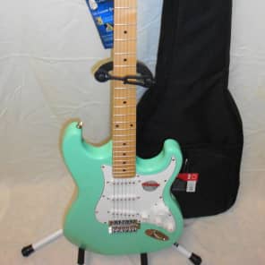 Indy Custom Electric Guitar, Sea Foam Green w/gig bag /stand image 1