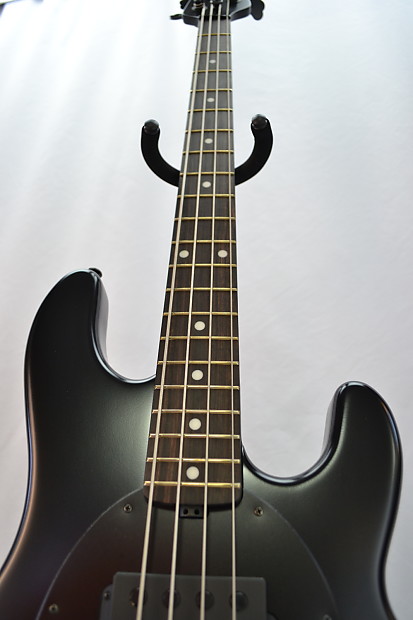 Ernie Ball Music Man Stingray 4 Bass HH Stealth Black Ebony
