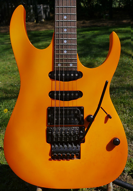 Ibanez RG560 1987 Carotene Orange | Reverb