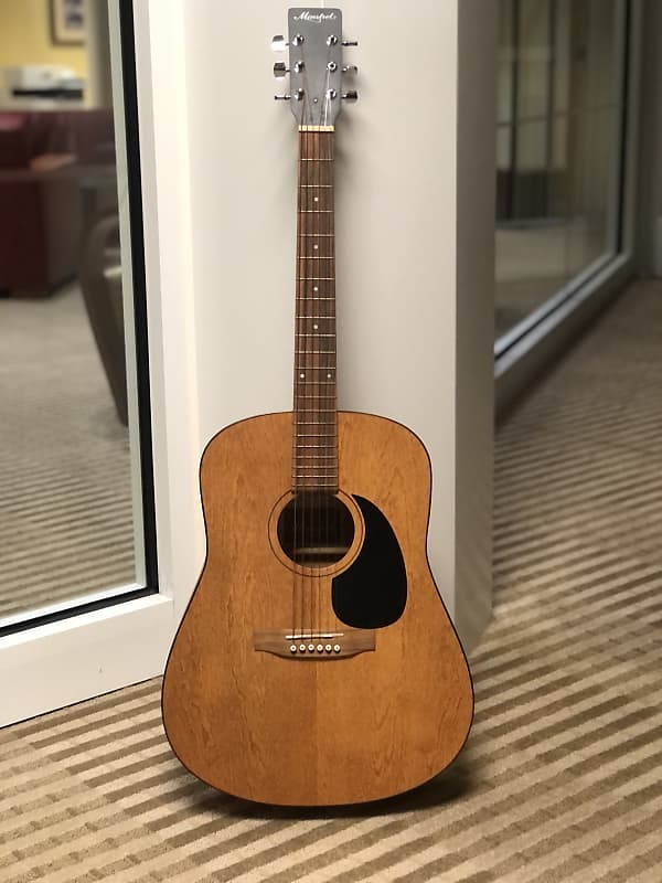 Minstrel “Wild Cherry” Dreadnought Guitar Reverb