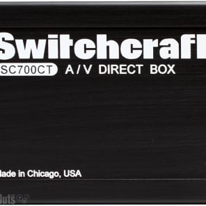 Switchcraft SC700CT 1-channel Passive Instrument Direct Box image 8