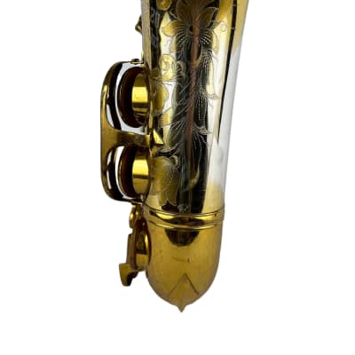 King Super 20 Silver Sonic Full Pearl Gold Plate Inlay Alto Saxophone HOLY GRAIL image 14