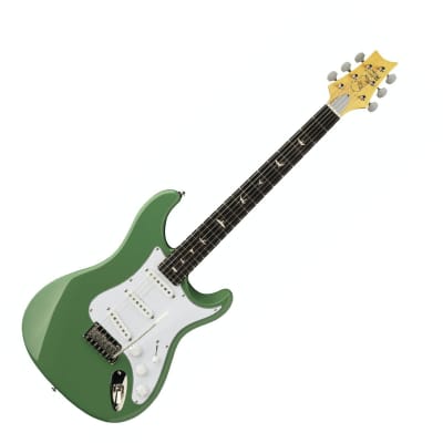 PRS SE John Mayer Silver Sky Ever Green Guitar image 2