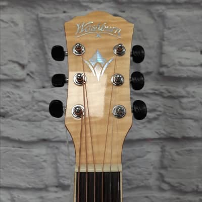 Washburn AG40CEK-A-U Arch top Guitar w/Hardcase image 4