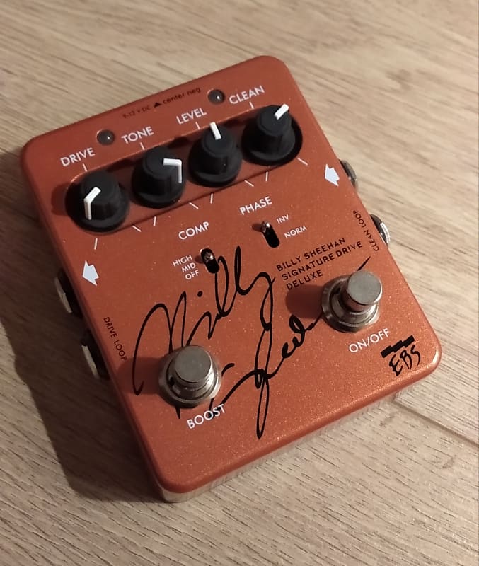 EBS Billy Sheehan Signature Drive Deluxe Bass Deluxe | Reverb France