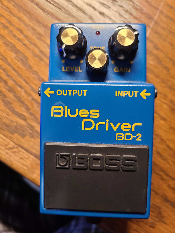 Boss BD2 Blues Driver (Silver Label) 1995 Present Blue Reverb