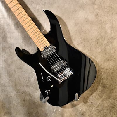 Charvel Left Handed Pro Mod DK24 HH Caramelized Maple 2021 Gloss Black Lefty Guitar image 2