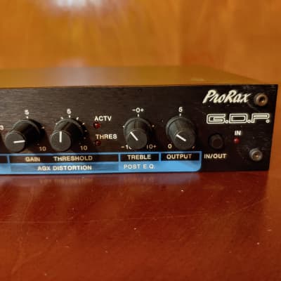レア rocktron prorax g.d.p ディストーション Rocktron ProRax G.D.P. Guitar Distortion With AGX Black | Reverb