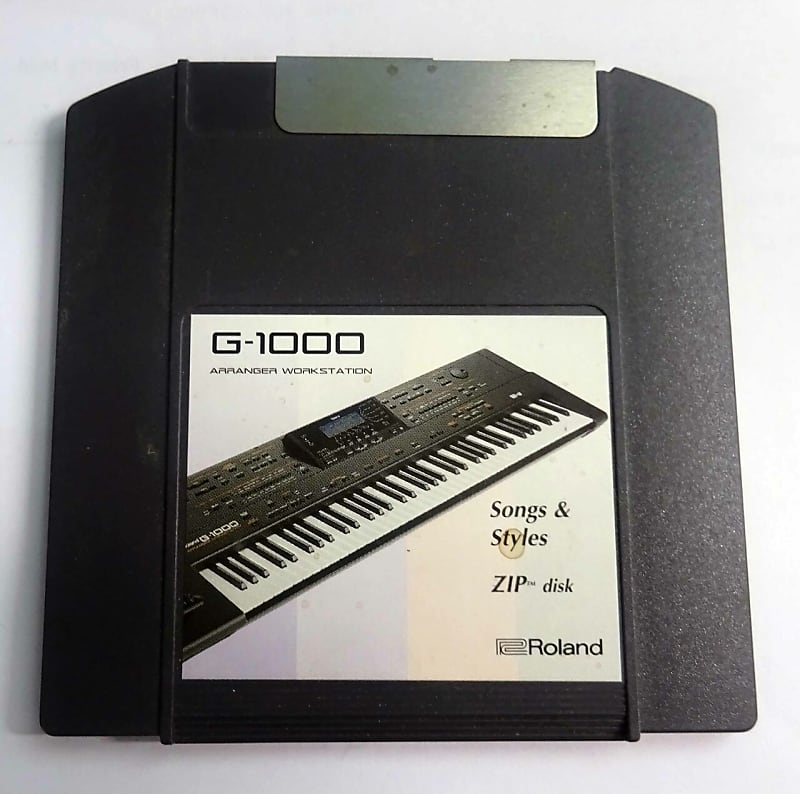 Roland G-1000 and EM2000 Songs & Styles Zip Disk image 1