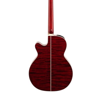 Takamine GN75CE Acoustic Electric Guitar Wine Red image 5