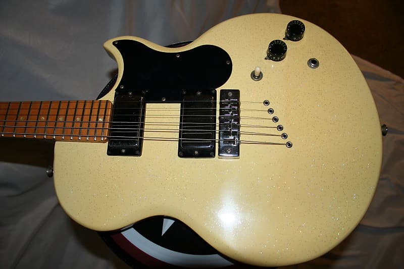 Gibson L6 Midnight Special 1975 Sparkle White / Cream