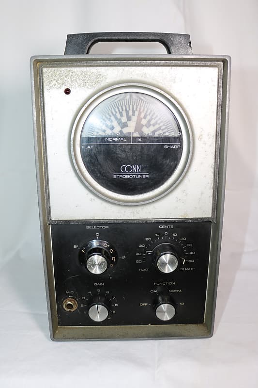 Stevie Ray Vaughan Owned Used Conn Strobe Tuner - Used With | Reverb