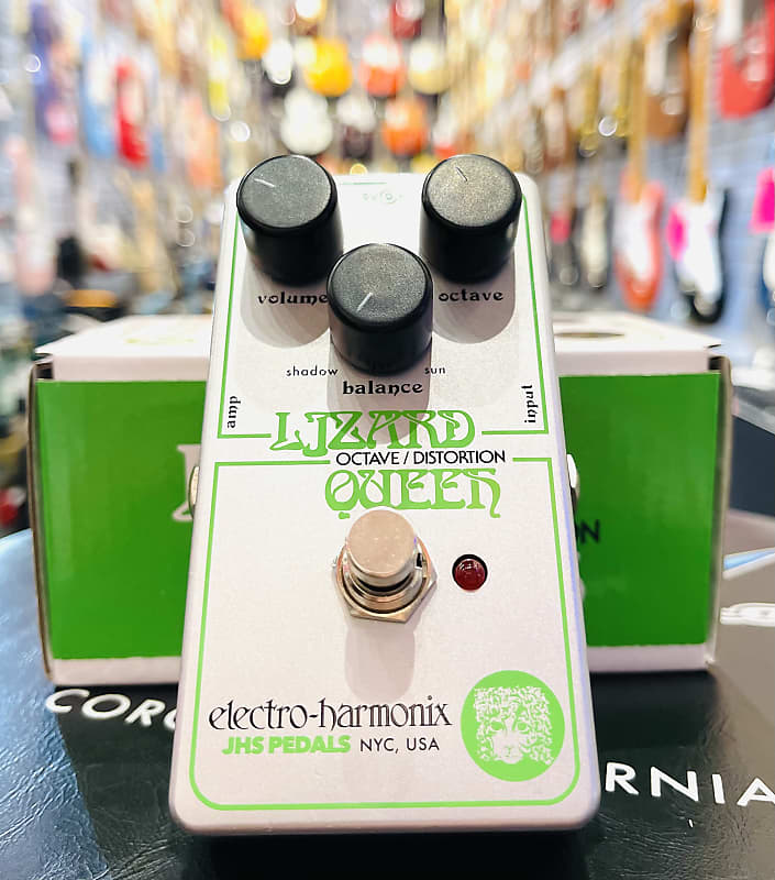 ElectroHarmonix / JHS Lizard Queen OctaveFuzz Pedal Reverb
