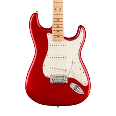 Fender Player Stratocaster Maple Fingerboard Candy Apple Red image 3