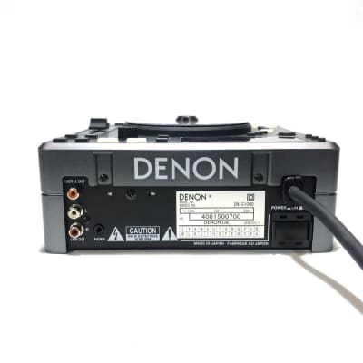 Denon DJ DN-S1000 Compact Portable DJ CD/MP3 Player w/ | Reverb