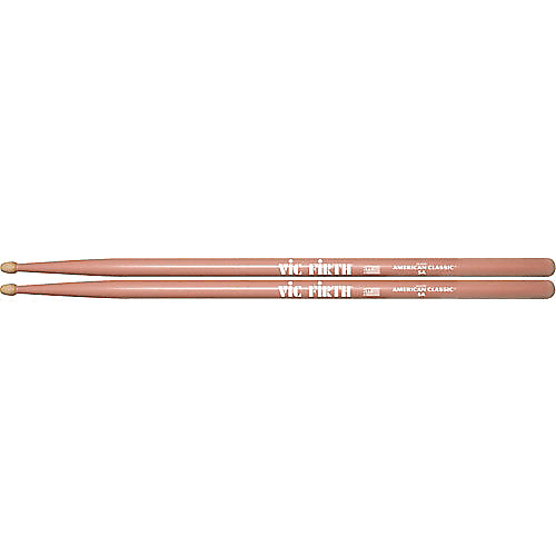 Vic Firth 5a Pink Drum Sticks Wood Tip 5AP image 1