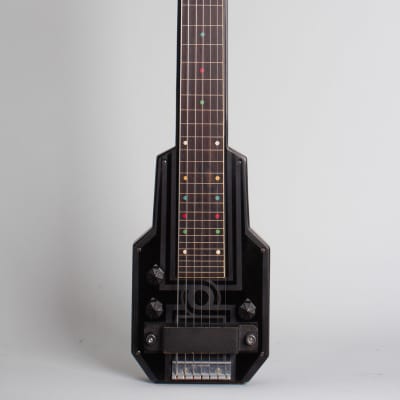 Epiphone  Electar Model M 7-string Lap Steel Electric Guitar (1938), ser. #1668, original tweed hard shell case. for sale