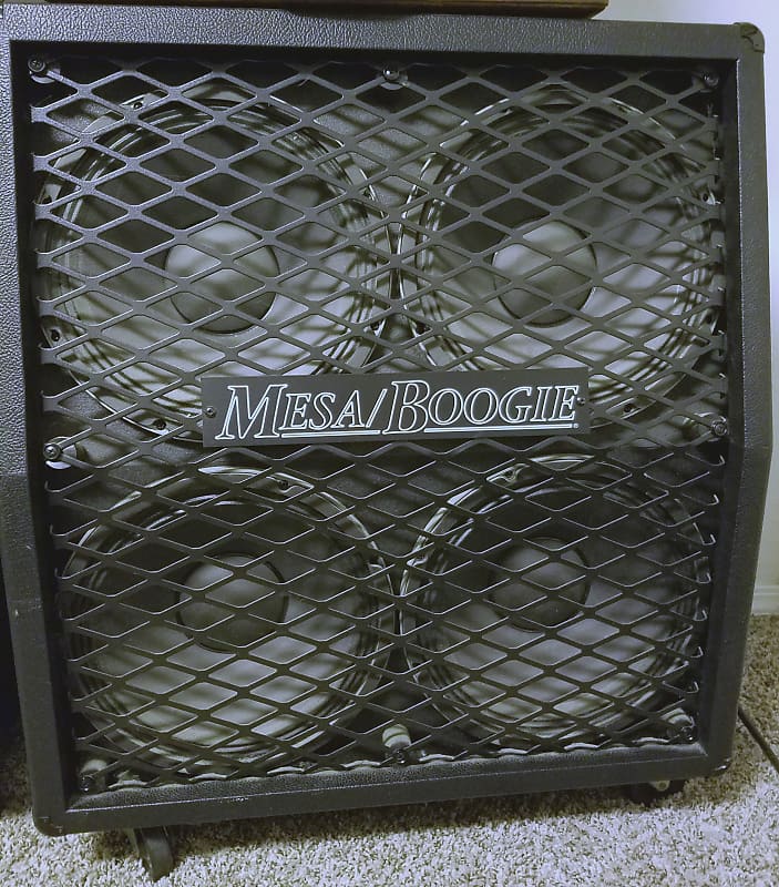 Mesa Boogie 4x12 guitar with Mesa/ evm black shadow Reverb