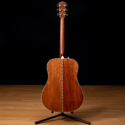 Fender Paramount PD-220E Dreadnought Acoustic-Electric Guitar - Ovangkol, Natural SN CC220612085 image 15