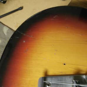 Shergold Meteor 1979 3 Color Sunburst image 5