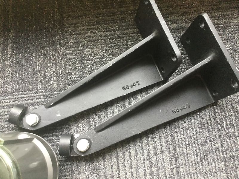 2) VINTAGE ALTEC 511B Horns complete w/mounting plates, and 2) VINTAGE ALTEC 511B Horns complete w/mounting plates, and