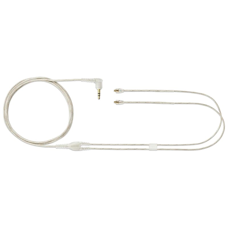 Shure EAC64 Earphones Replacement Cable, 64&quot;, Clear  			