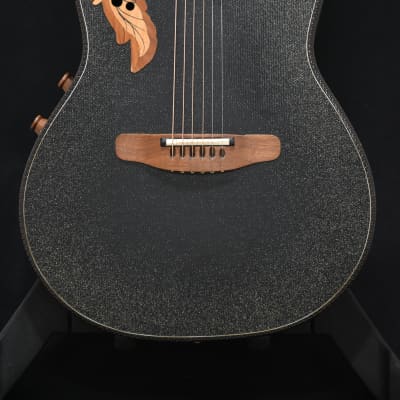 Ovation Adamas 1581-5 Acoustic-Electric guitar (year 1987) - Black Gold Dust image 3