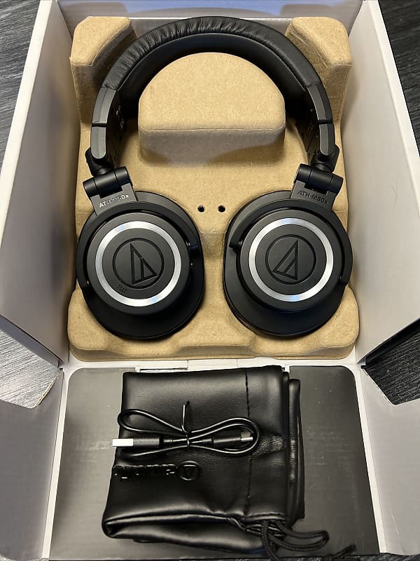 Audio-Technica ATH-M50XBT2 Wireless Over-Ear Bluetooth | Reverb