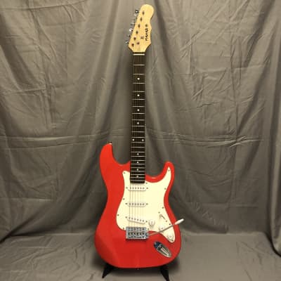 Mahar Strat Red Sparkle Electric Guitar for sale