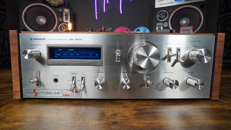 Pioneer SA-7800II アンプ クラシックシルバー Pioneer SA-7800II アンプ クラシックシルバー
