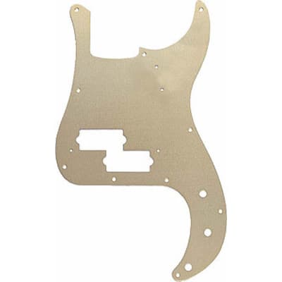 Fender Pickguard ´57 Precision Bass Gold Anodized 1-Ply - Pickguards for Bass image 1