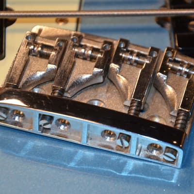 Schaller Vintage 3D Bass Bridge * Made in Germany around 1977 * Hard to Find image 5