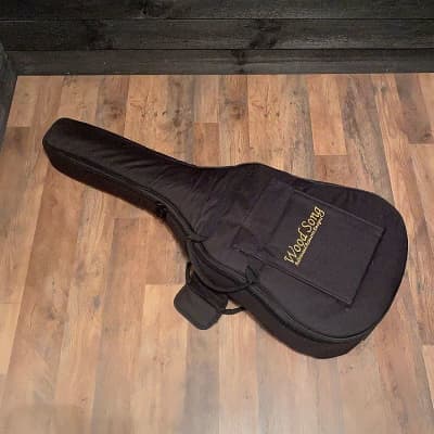 Wood Song Left Handed Jumbo Natural JC Acoustic Guitar w/ Gig Bag image 10