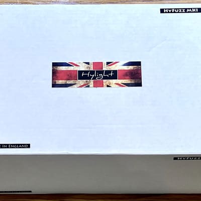HYLIGHT HyFuzz MKI Custom Shop Classic Fuzz Tone Pedal NOS OC81 Germanium Transistors Made In London UK image 9