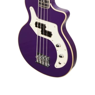 Orange BG-O-Bass-LTD -The “O” Bass – Glenn Hughes Model w/ Padded Gig Bag 2024 - Purple image 7
