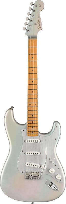 Fender H.E.R. Stratocaster Electric Guitar Chrome Glow w/ Gigbag image 1