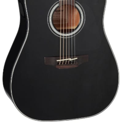 Takamine GD30CE Acoustic-Electric Guitar - Black image 2