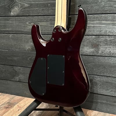 Jackson Pro Plus Series Dinky DKAQ Purple Electric Guitar image 5