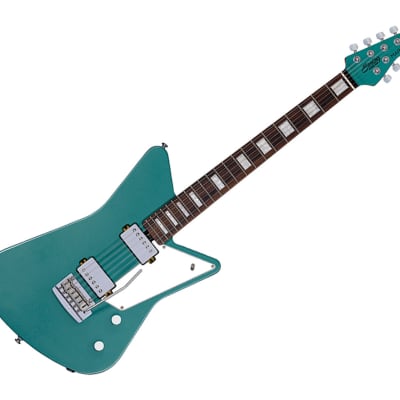 Sterling by Music Man Mariposa Electric Guitar - Dorado Green image 1