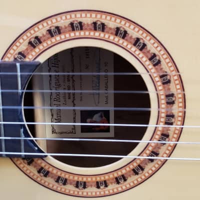 Manuel Rodriguez  Caballero 10- Exotic w/Spruce Top - Natural image 9