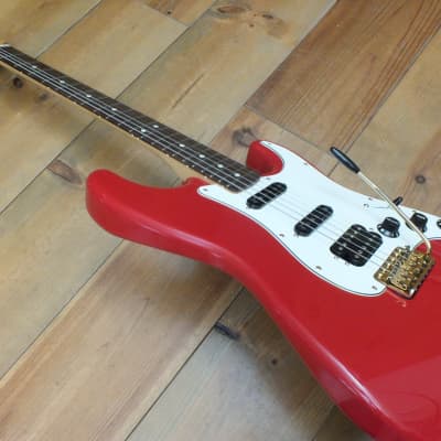 Fender Stratocaster FR Gold HSS * Noiseless 4 / Shawbucker 1991 Fiesta Red imagen 12