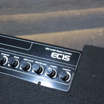 Eden Amplification EC15 E-Series Bass Combo 180-Watt 1x15" Bass Combo Amplifier image 14