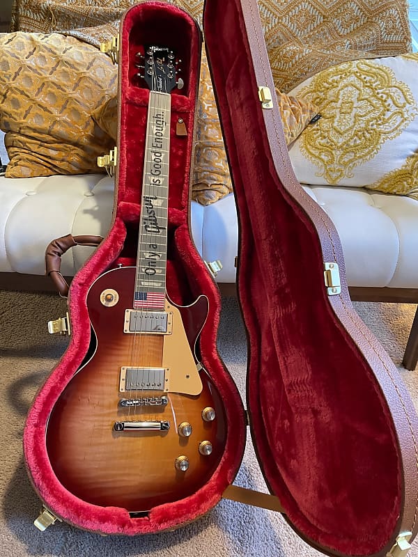 Gibson Les Paul Standard 60's Figured Top 2021 - Bourbon Burst image 1