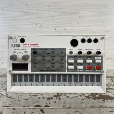 Korg Volca Sample Digital Sample Sequencer 2010s - White