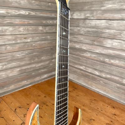 BC Rich Shredzilla 7 string Prophecy Archtop in Spalted Maple (1032) image 10